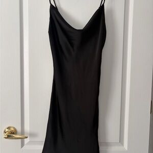 Dynamite Black Backless Dress